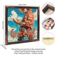 thumbnail image 2 of Cowboy Art Grateful Wooden Sign Wall Plaque - Vintage Art Decoration, Wall Decoration - Ideal Gift For Home Decoration, Living Room, Bathroom, Bedroom, Garden, Dining, Bar, Cafe, Festival Party Dec, 2 of 7