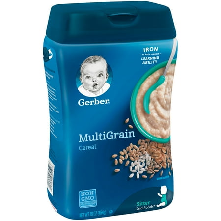 Gerber Multigrain Baby Cereal, 16 oz