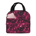 thumbnail image 1 of Easygdp Burgundy Tie Dye Bolsa Térmica Premium - Tela Oxford Impermeable, Gran Capacidad, Bolsillo Frontal, Unisex para Trabajo, Escuela, Actividades al Aire Libre y Picnics, 1 of 8