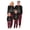 blackred, variant on Family Christmas Pjs Matching Sets Long Sleeve Christmas Matching Jammies for Adults and Kids Baby Holiday Sleepwear Set
