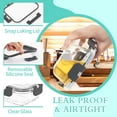 thumbnail image 4 of 30 Pcs Glass Food Storage Containers with Lids, Glass Airtight Meal Prep Container Set for Lunch, Kitchen Pantry Organizers and Storage, Leak Proof, Gray, 4 of 7