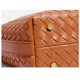 thumbnail image 5 of LHSHIDU Vegan Leather Woven Tote Handbag, Top-handle Shoulder Bag, Pure Underarm Purse, Clutch, Braided for Dating, Travel, 5 of 7