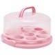 thumbnail image 5 of WASHWEPE Caja Decorativa Para Pastel Rosa Portátil Con Práctico Y, 5 of 8