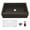 Brown, variant on Karran Usa QA-740-GR-PK1 Quartz Qa 34" Farmhouse Single Basin Quartz Composite Kitchen