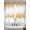 Orange, variant on Sage Green Wisteria Sheer Curtains 63 Inch Length 2 Panels Set, Sprinng Summer Pastoral Botanical Voile Window Treatment Rod Pocket Curtains Sheers Drapes for Bedroom/Living Room/Kitchen 52x"63"x2