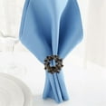 thumbnail image 1 of 24Pcs Christmas Wreath Napkin Rings Metal Napkin Buckle Napkin Holder Napkin Circle, 1 of 5