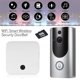 thumbnail image 3 of HD 1080P WiFi Timbre de seguridad inalámbrico inteligente con tarjeta de 32G TF Intercomun Carevas Video puerta teléfono, 3 of 7