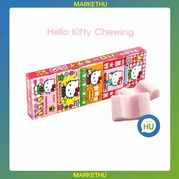 Sanrio Hello Kitty Chewing gum Strawberry Flavour (Korea), 27.5g 20 count