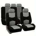 thumbnail image 5 of Upgrade Your Car Interior with a Universal Fit 5-Seat Polyester Car Seat Cover Set, 5 of 5
