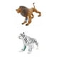 thumbnail image 1 of Figuras de animales Zulema 2/set león y tigres juguete de transformación, 1 of 8