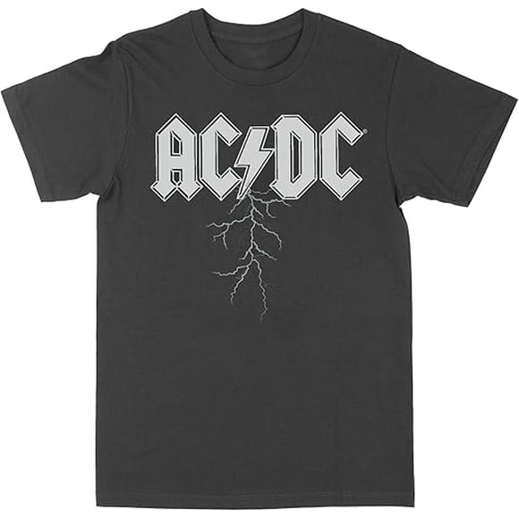 T-Shirt Moyen Noir Éclaircissant ACDC