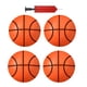 thumbnail image 1 of KAKOWELY 1 juego de juguetes de baloncesto inflables, pequeños y portátiles, juguetes de baloncesto de plástico para niños., 1 of 5