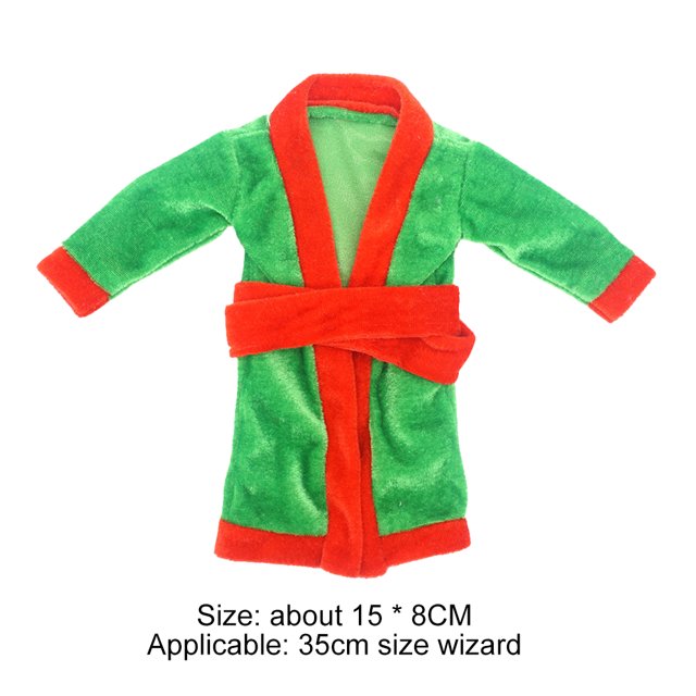 Mini Baby Doll Albornoz Props Doll Albornoz decorativo para cambiarse de ropa Juego Tmvgtek libre de BPA