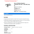 thumbnail image 2 of Rear Left Window Regulator - Compatible with 2002 - 2006 GMC Envoy XL 2003 2004 2005, 2 of 2