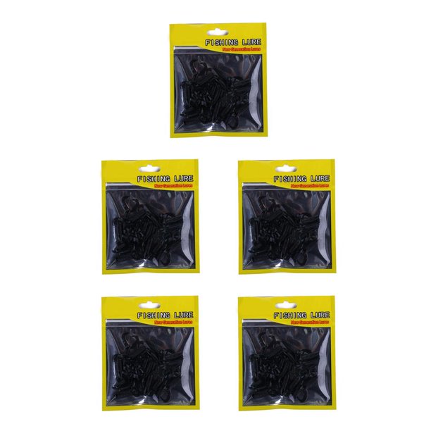 Yuarrent 20 unids/bolsa doble cola Larva pesca señuelo Arrificial Grub plástico pez cebo gusano falso accesorios de pesca al aire libre Type5 NO5 Yuarrent CBP087123