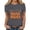 #02 Dark Gray, variant on Busydd Womens T Shirts Fashion Holiday Mother's Day Graphic Tees for Women Casual Round Neck Short Sleeve Going Out Tee Top M