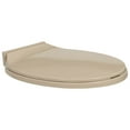 thumbnail image 1 of vidaXL Soft-Close Toilet Seat Beige Oval, 1 of 5
