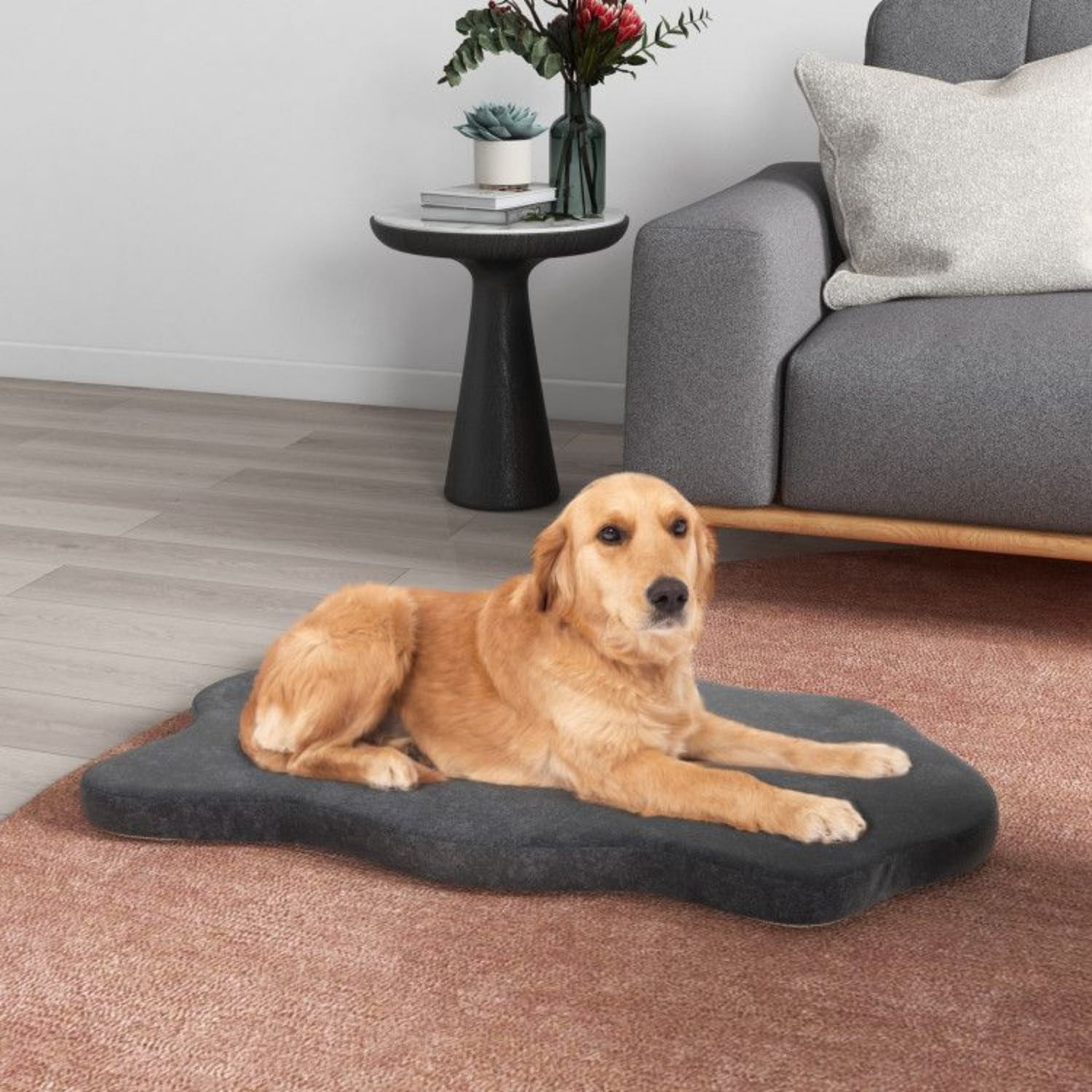 ZHICHUN Orthopedic Memory Foam Dog Bed 43 x 26 Waterproof Pet Bed for Large Dogs