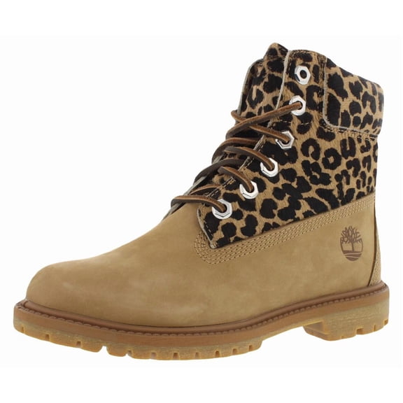 Timberland Premium 6 Inch Lace Boot Womens Shoes Size 6, Color: Medium Beige