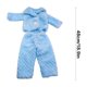 thumbnail image 3 of Juguetes de piscina, juguetes para bebés y niños pequeños. Conjunto de tres piezas: chaleco de terciopelo, chaqueta vaquera y mono para muñeca reborn. Ropa y accesorios para muñecas., 3 of 6