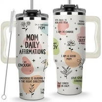 40oz Mom Daily Affirmations Tumbler