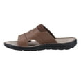 thumbnail image 3 of Hush Puppies Mens Archer Leather Mule Sandals, 3 of 5