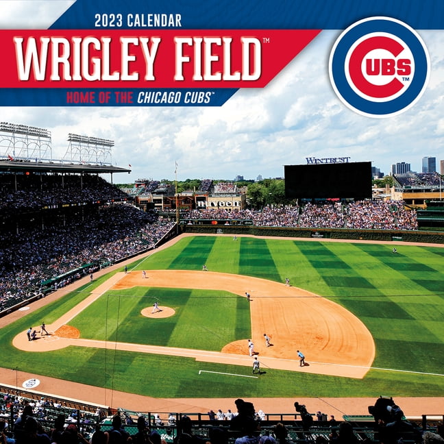 Chicago Cubs Wrigley Field 2023 12x12 Stadium Wall Calendar (Other