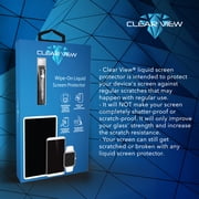 ClearView Liquid Glass Screen Protector for All Smartphones Tablets and Watches - Bottle