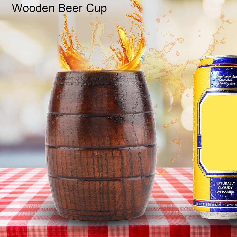 Tasse En Bois Massif Naturel, Tasses De Tasse De Style Nordique à La