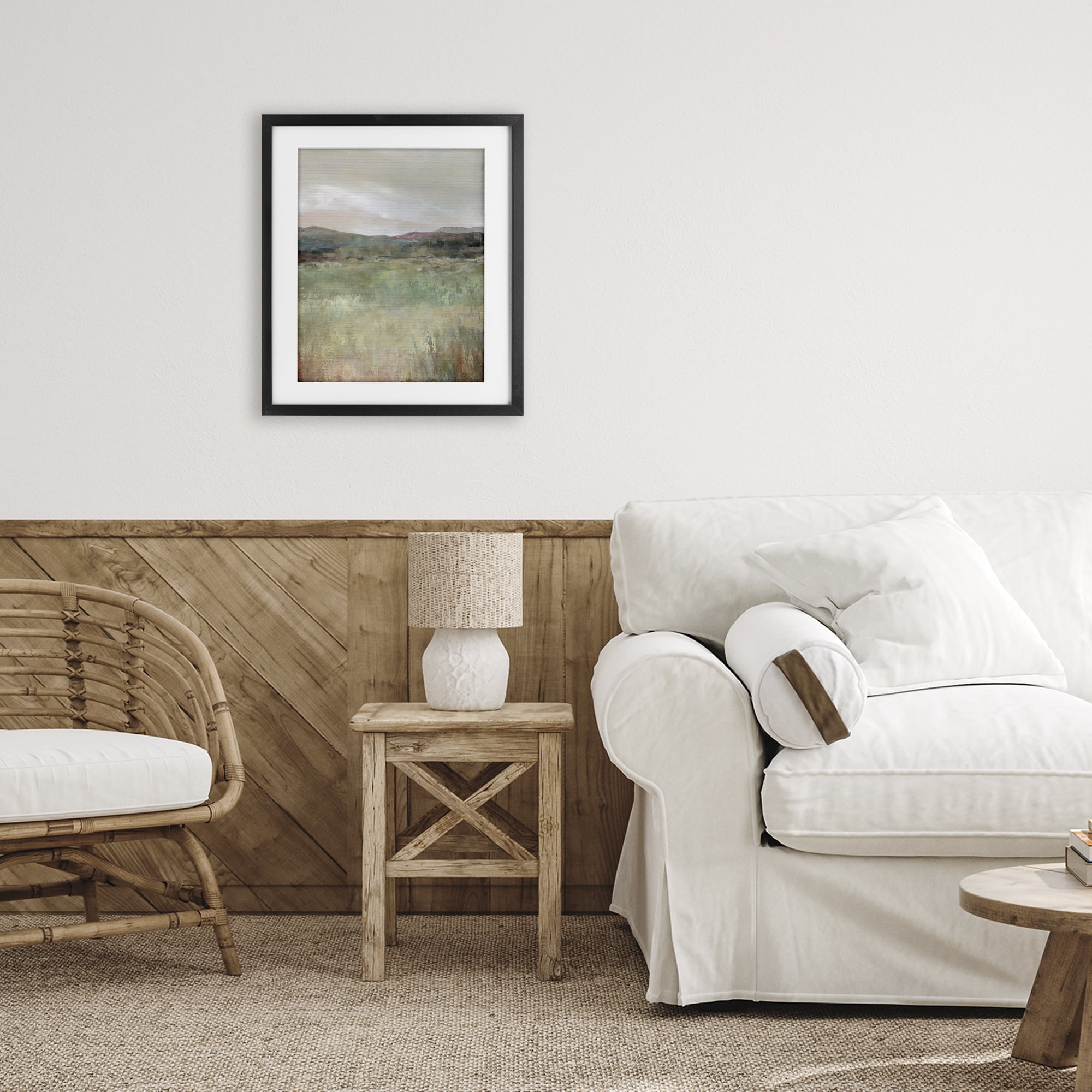 Stupell Industries Abstract Glimpse of Spring Black Framed Print Under Glass, design by Carol Robinson