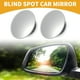thumbnail image 2 of Espejo retrovisor de automóvil de 1 par de puntos ciegos universales Unique Bargains, rotación de 360 grados, vidrio ajustable negro, 2 of 6