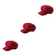 thumbnail image 2 of Sonducket Gorras con visera Estilo de ocio Boina de lana Toque cómodo Sombreros octogonales ligeros Líneas hermosas Sombreros fáciles de combinar Rojo Rojo 3piezas Sonducket  CBP221408, 2 of 6