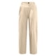 thumbnail image 5 of ICHUANYI ClearanceWomen Casual Solid Color Pockets Buttons Elastic Waist Comfortable Straight Pants(Beige, XXL) ICHUANYI WER20232080500893, 5 of 5