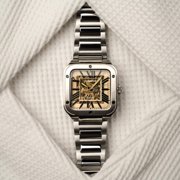 Engineer Lennox Skeleton Automatic Tan Black