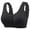 Black, variant on Xijirk Bras for Women,Mature Underwear Large Size Large Cup Bra Thin Full Cup Front Button Design Bra for Everyday Comfort,Sports Bras for Women,Black,2XL