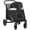Gray 292, variant on Large Dog Stroller with Storage, One-Click Foldable Pet Stroller for Medium Dogs, Shock Absorbing Wheels, Mesh Window, Gray Steel Frame, 44L x 25.5W x 39.25H