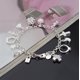 thumbnail image 5 of Moderna pulsera con 13 colgantes para mujer, accesorios de moda, 5 of 6