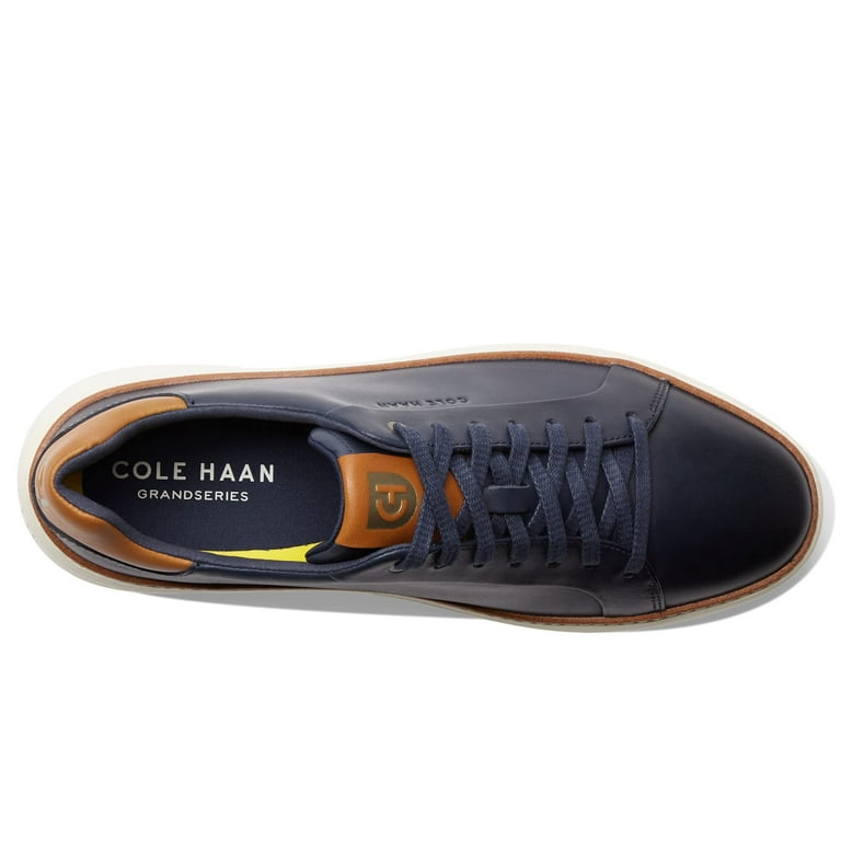 Cole Haan Men's Grandpro TopSpin Sneaker Navy Blazer Leather