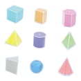 thumbnail image 3 of 9 juguetes de matemáticas de geometría sólida 3D, juguetes educativos portátiles, juegos de matemáticas, durabilidad, material de ayuda para maestros, 3 of 9