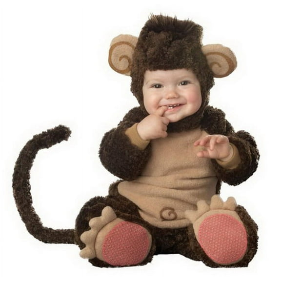 InCharacter Costumes Little Monkey Halloween Fancy-Dress Costume for Toddler, Regular 12-18 Months