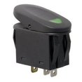 thumbnail image 1 of Rugged Ridge 17235.04 2-Position Rocker Switch, Green, 1 of 4