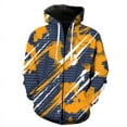 thumbnail image 3 of Sudadera con capucha y cremallera con estampado 3D de Sprint para hombre, chaquetas con capucha de manga larga geniales, sudaderas con capucha de hip hop de gran tamaño para adolescentes, 3 of 4