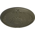 thumbnail image 3 of Ekena Millwork 26 1/4"OD x 3 1/4"P Athens Ceiling Medallion (Fits Canopies up to 3 5/8"), Hand-Painted Witch Hazel, 3 of 5