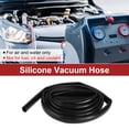 thumbnail image 2 of Unique Bargains 130PSI Max Pressure Silicone Vacuum Tubing Hose Automotive Vacuum Line High Temperature 2mm Thickness Black Silicone 13/16" 20mm ID 12FT, 2 of 6