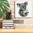 thumbnail image 6 of Epic Graffiti 'Koala Cuddle' by Kim Curinga, Canvas Wall Art, 12"x12", 6 of 8