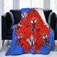 thumbnail image 2 of Spider Web Blanket Super Soft Flannel Throw Blanket Bedding 60"x50, 2 of 4