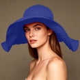 thumbnail image 3 of TFEOQRY Women's Sun Hat Extra Large Wide Brim Foldable Roll up Floppy Lightweight Bucket Hat for Summer Outdoor Travel, 3 of 8