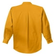thumbnail image 2 of Mafoose Men's Tall Long Sleeve Easy Care Shirt Athletic Gold 3X-Large Tall, 2 of 3