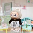 thumbnail image 5 of Mini ropa de felpa para muñecas, traje de 17cm, accesorios para muñecas de Corea, Kpop, Exo, Labubu, Idol, Sudadera con capucha, ropa para niños, Gif DIY, 5 of 5