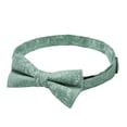 thumbnail image 2 of Jacob Alexander Boys' Floral Pre-Tied Adjustable Banded Cotton Bow Tie - Dusty Sage, 2 of 6